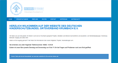 Desktop Screenshot of ksb-krumbach.de