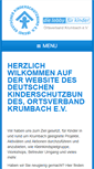 Mobile Screenshot of ksb-krumbach.de